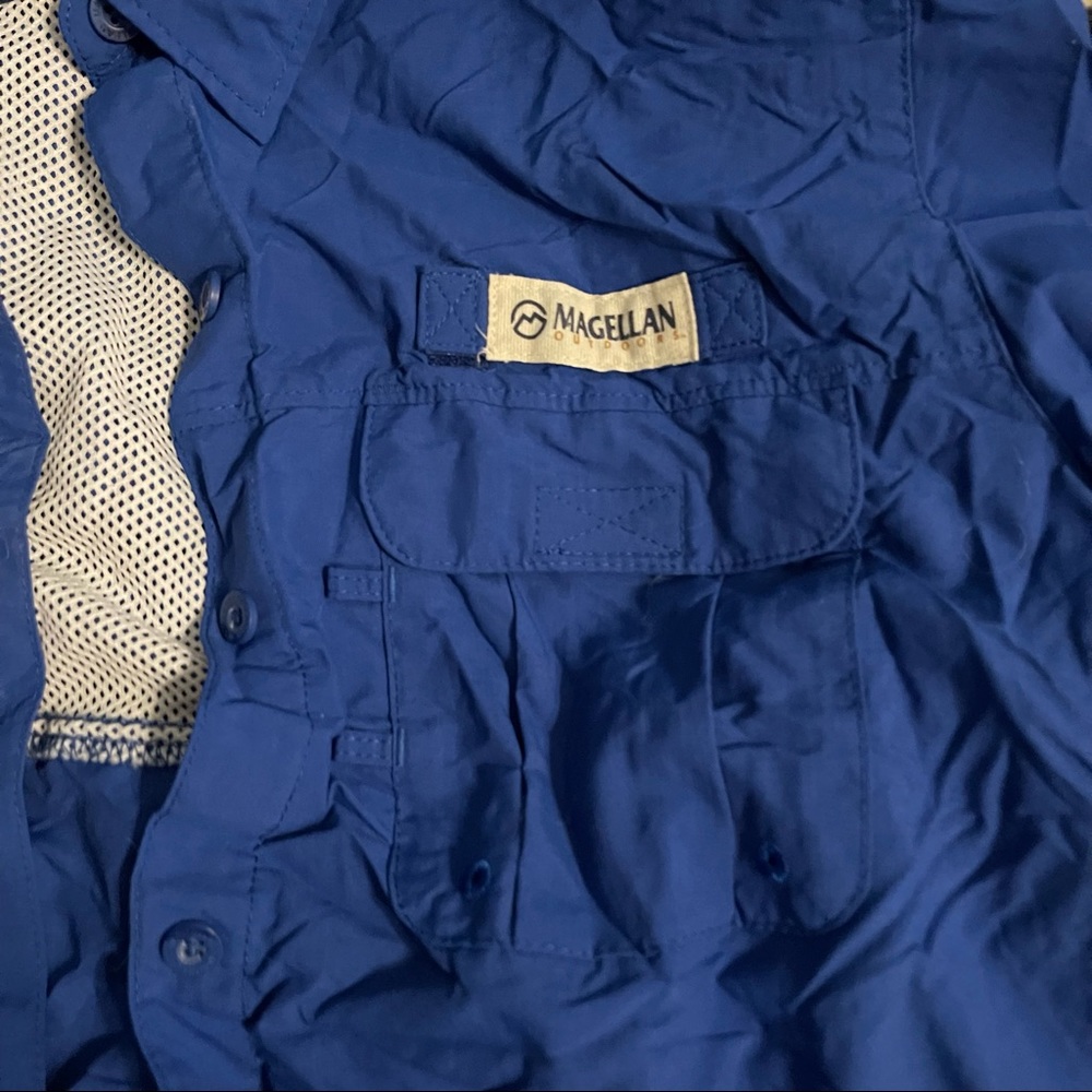 Blue Fishing T shirt